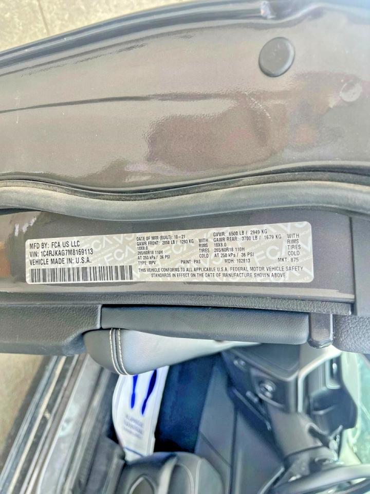 2021 JEEP CHEROKEE