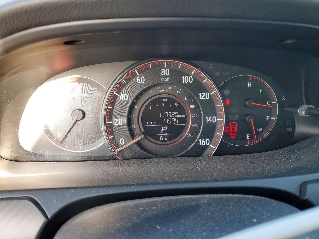 2016 HONDA ACCORD