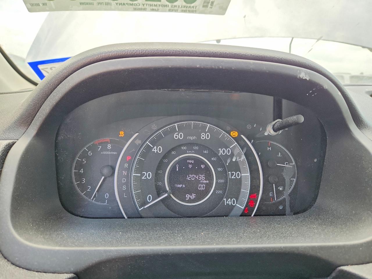 2016 HONDA CRV