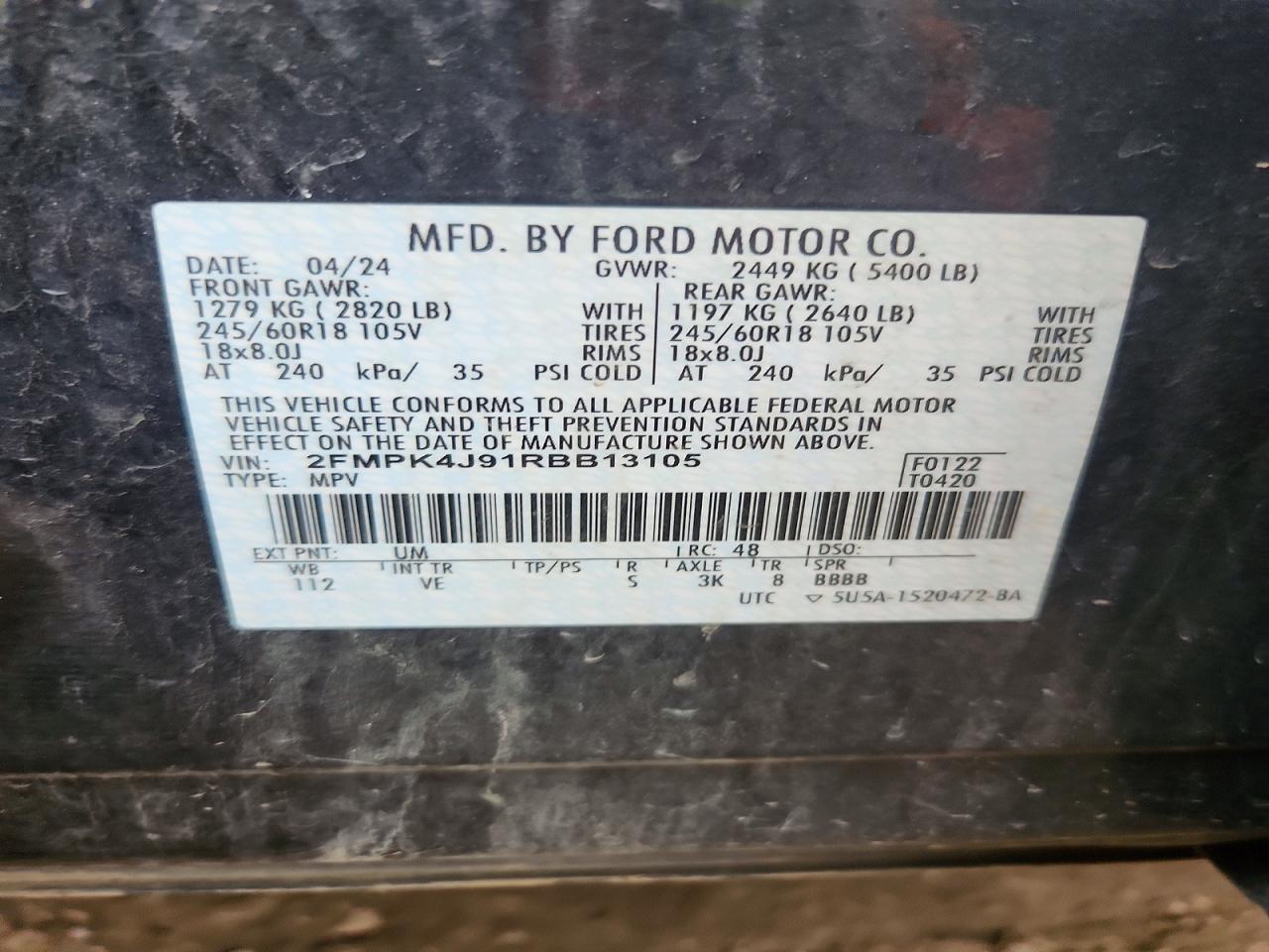 2024 FORD EDGE