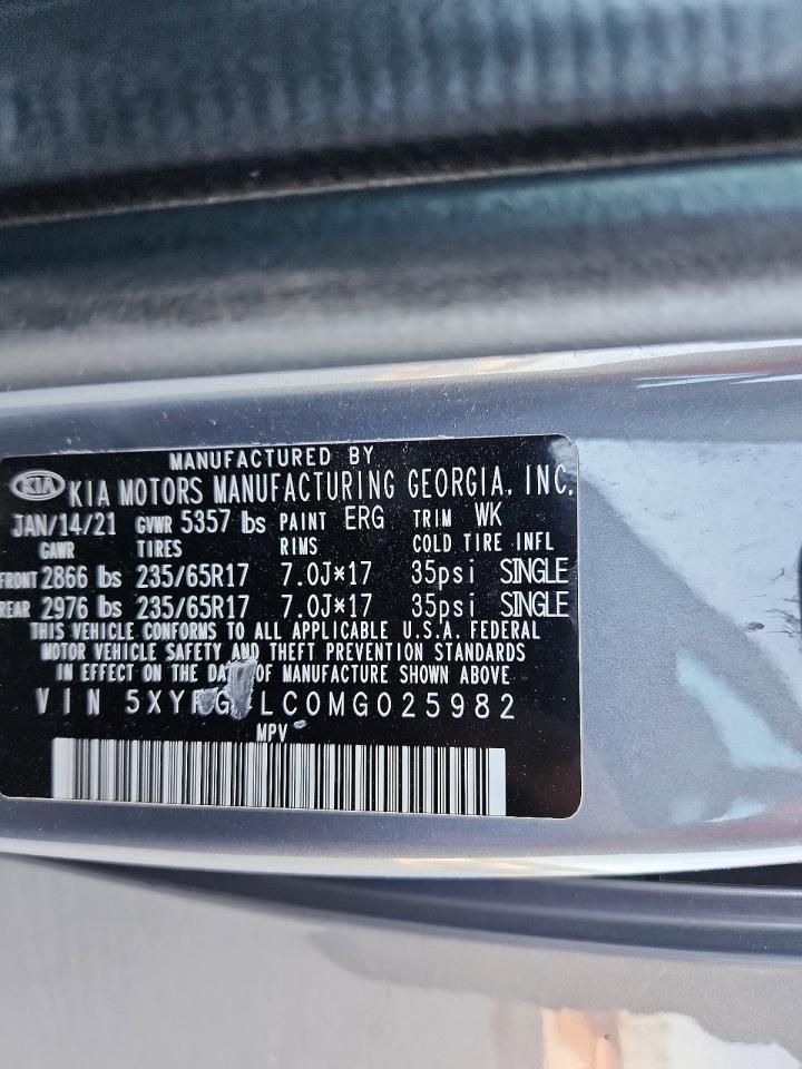 2021 KIA SORENTO