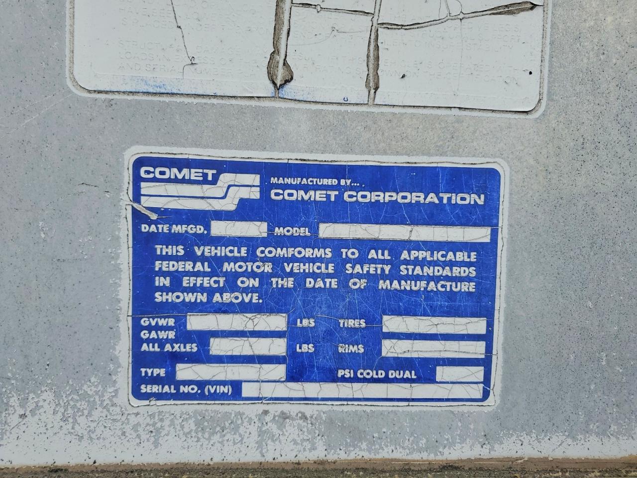 1987 COMET UNKNOWN