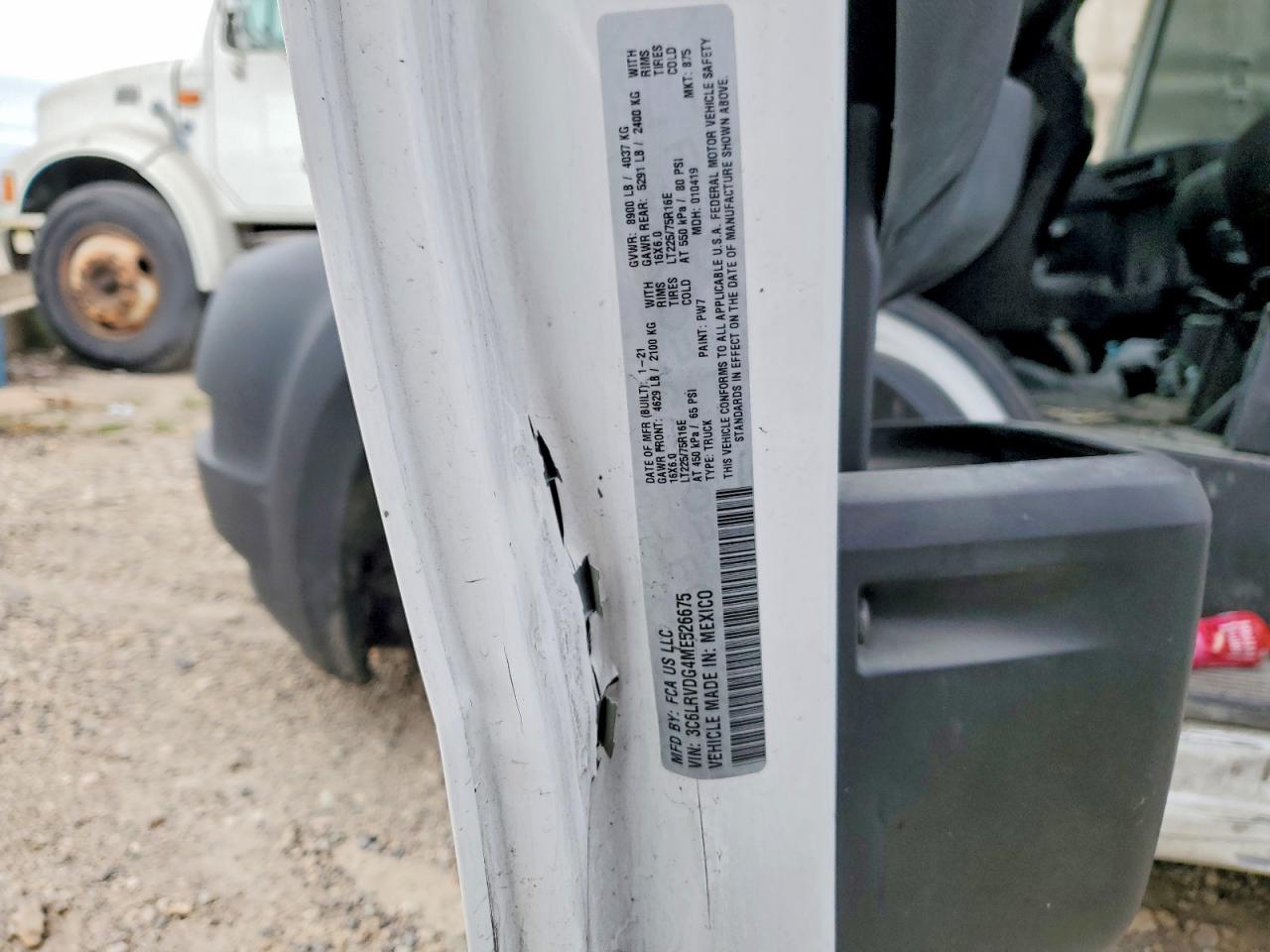 2021 RAM PROMASTER