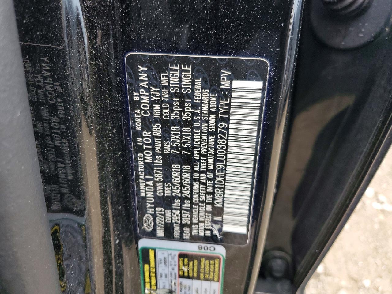 2020 HYUNDAI PALISADE