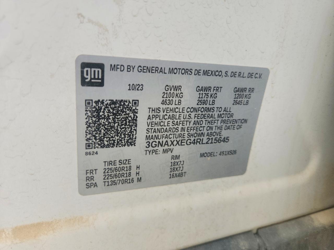2024 CHEVROLET EQUINOX