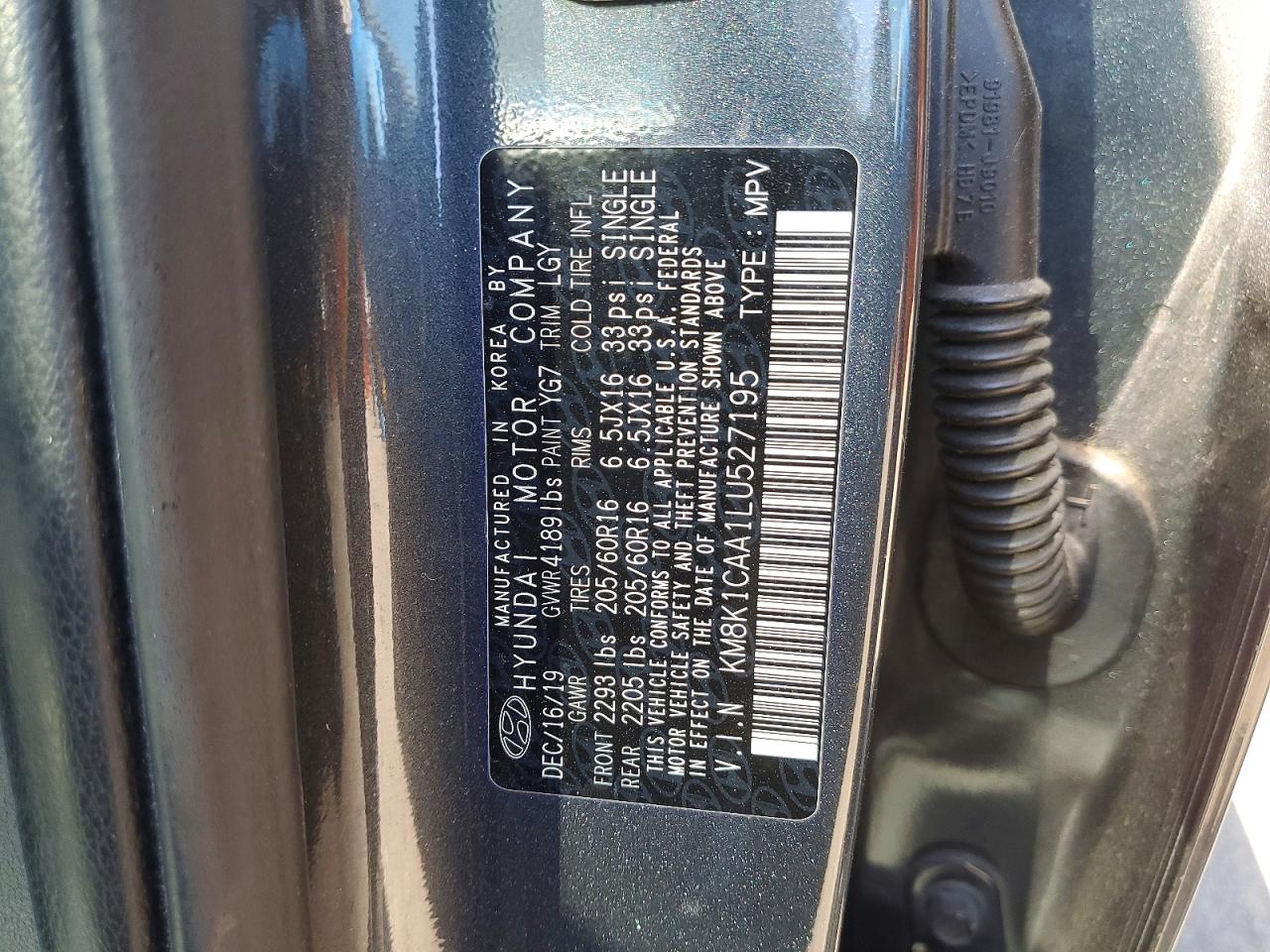 2020 HYUNDAI KONA