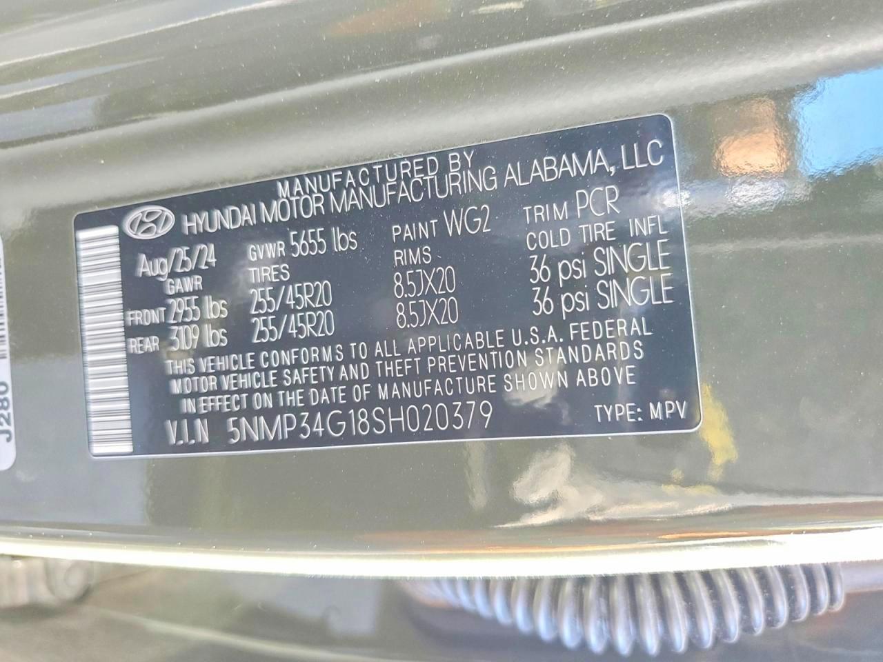 2025 HYUNDAI SANTA FE