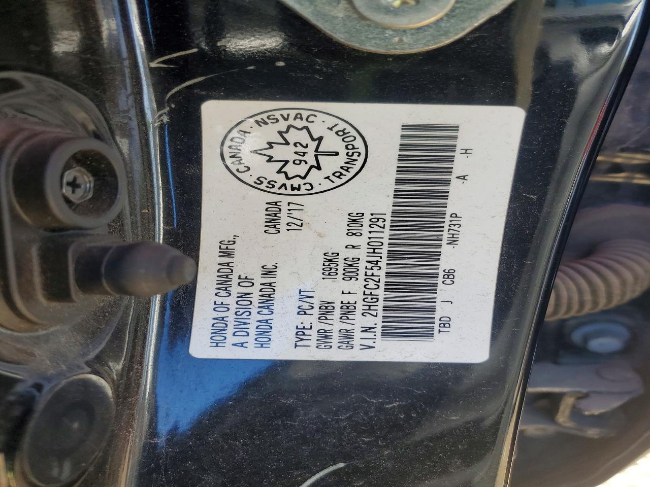 2018 HONDA CIVIC