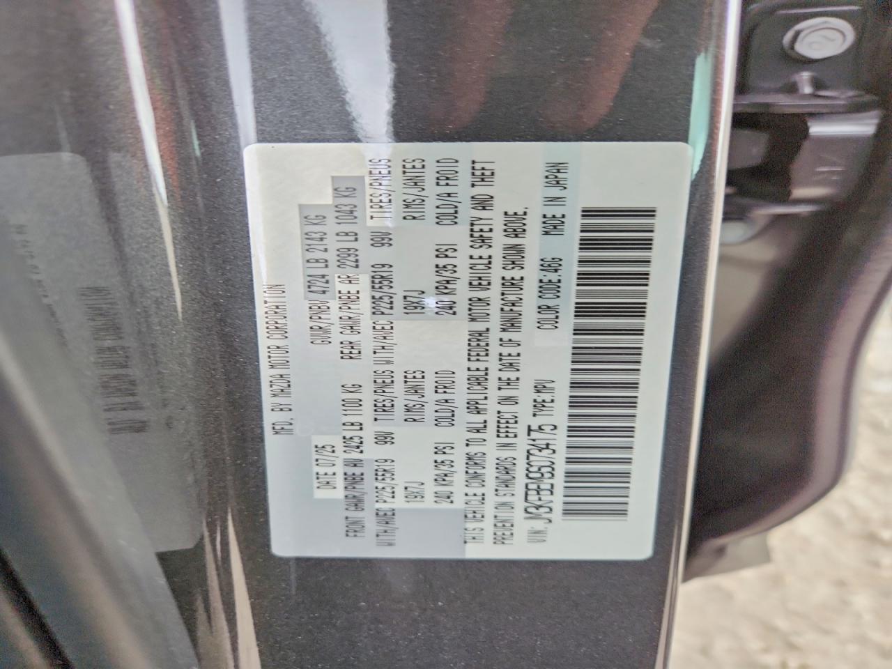 2025 MAZDA CX-5 AWD