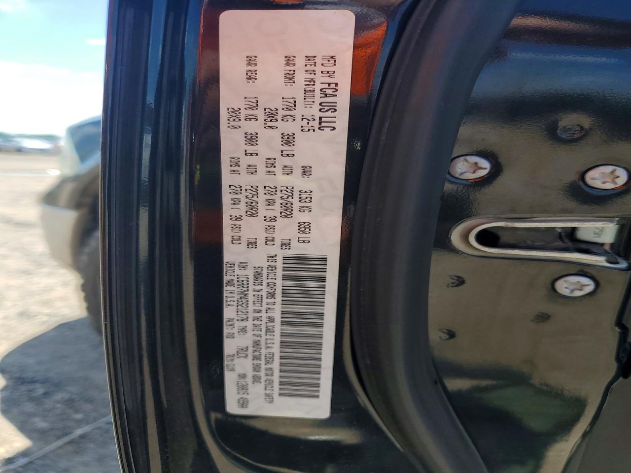 2016 RAM 1500