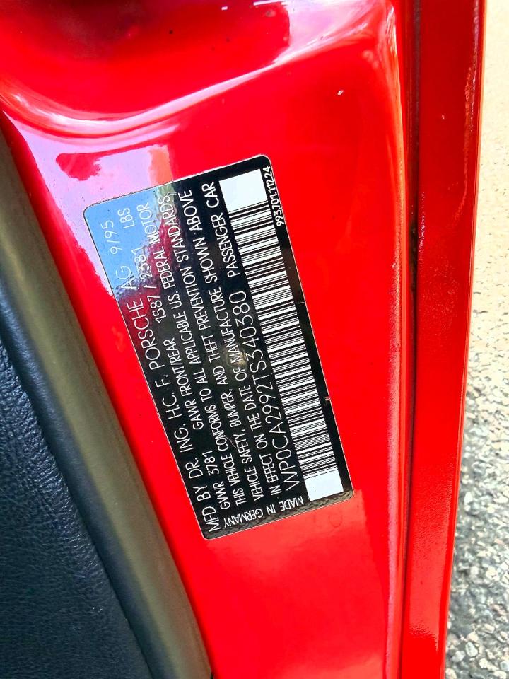 1996 PORSCHE 911