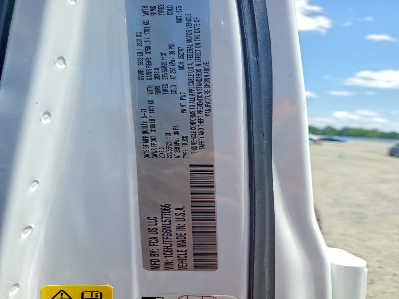 2021 JEEP GLADIATOR