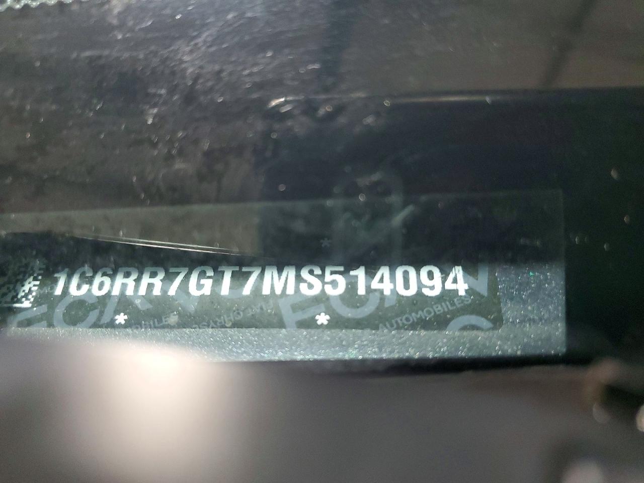 2021 RAM 1500