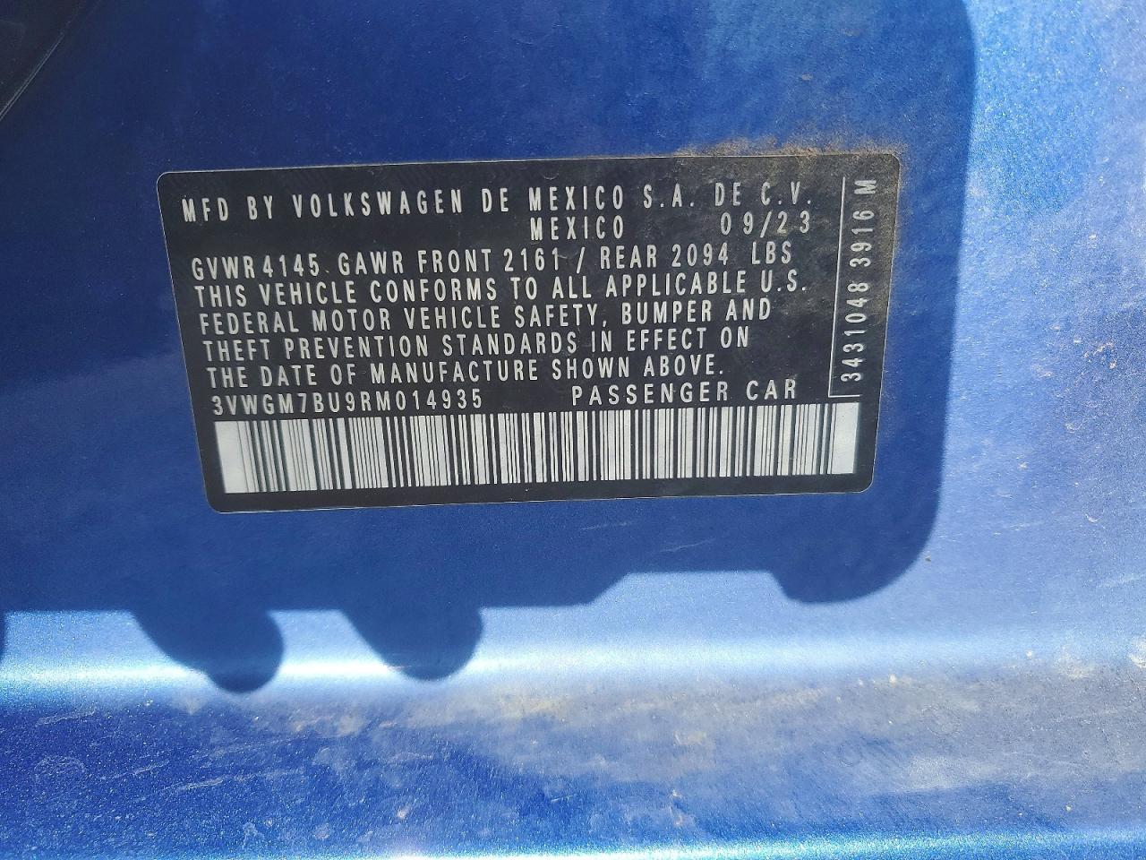 2024 VOLKSWAGEN JETTA
