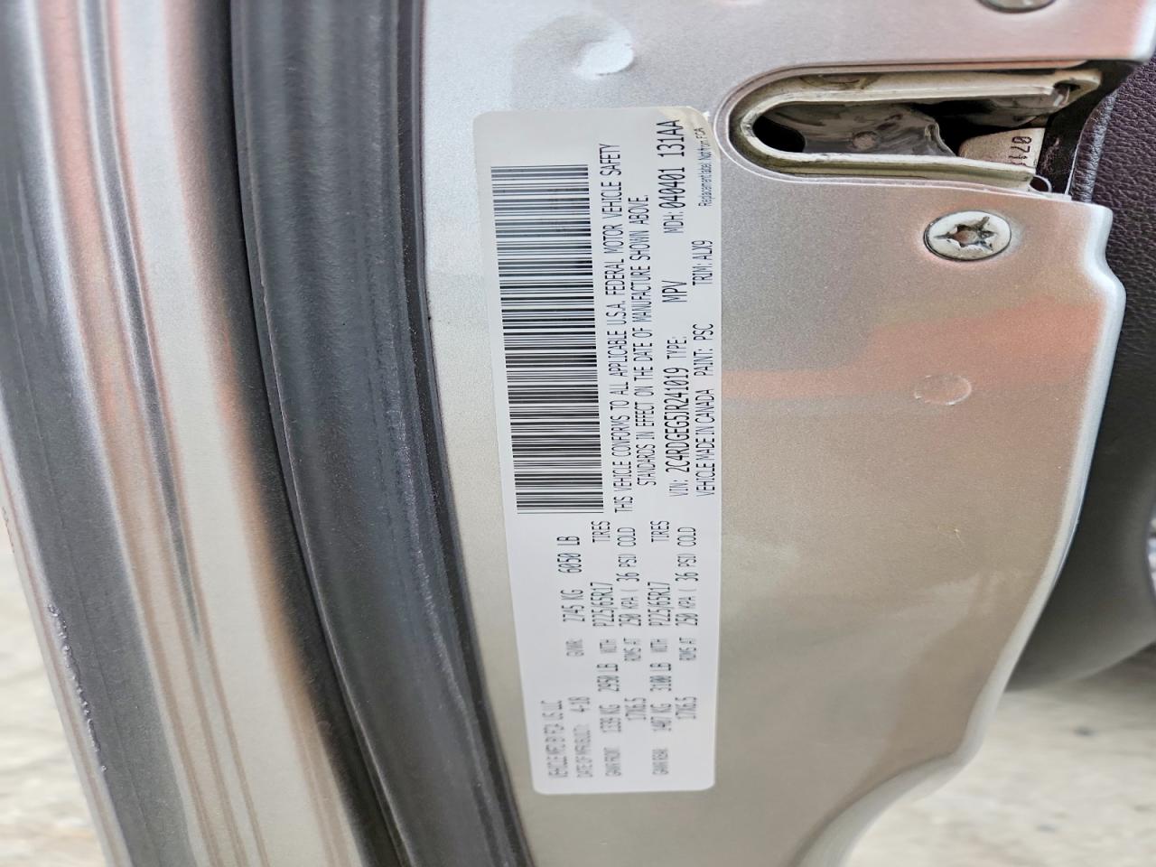 2018 DODGE CARAVAN