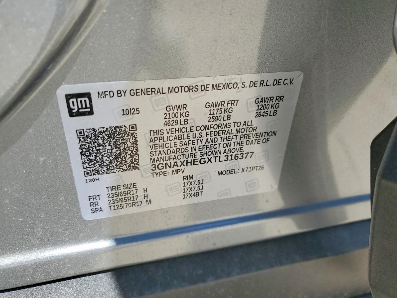 2026 CHEVROLET EQUINOX