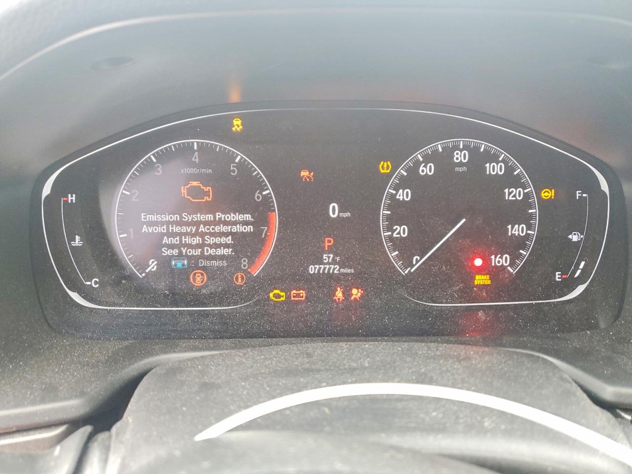 2021 HONDA ACCORD