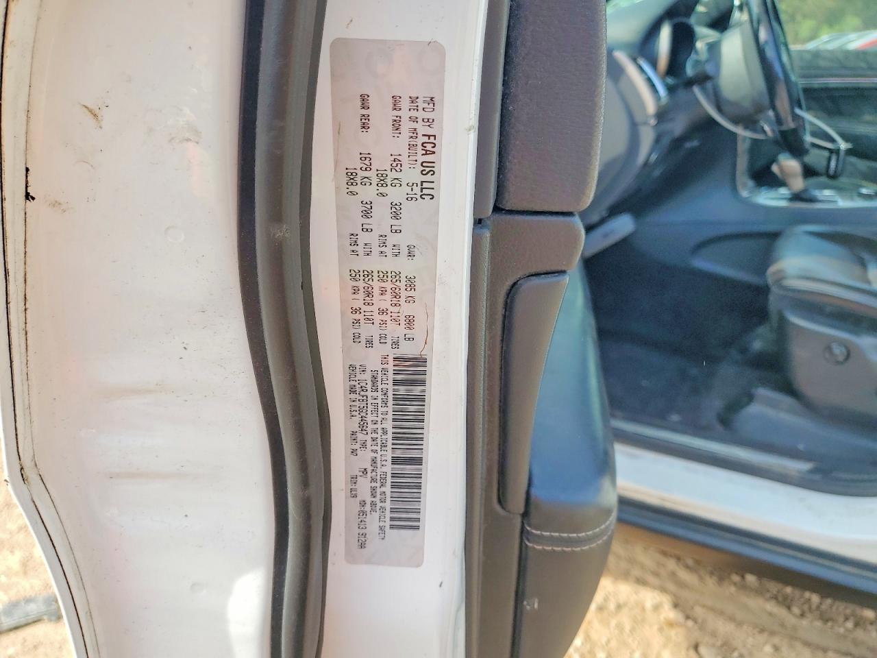 2016 JEEP GRAND CHER