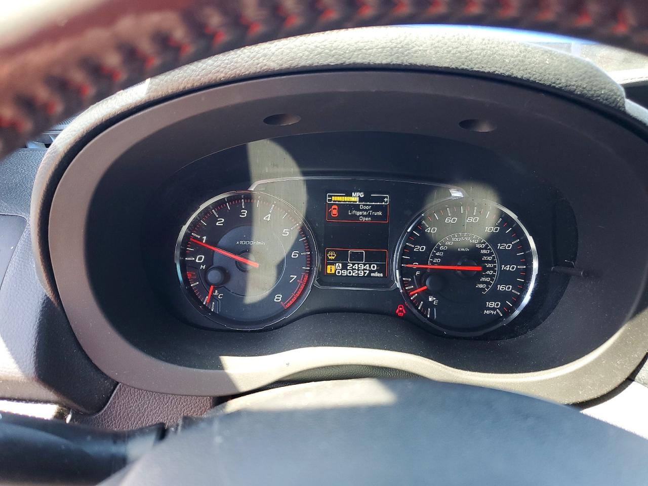 2019 SUBARU WRX