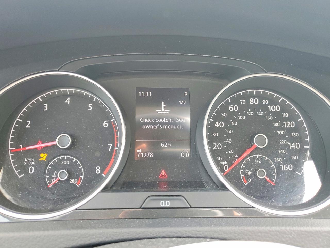 2018 VOLKSWAGEN GOLF