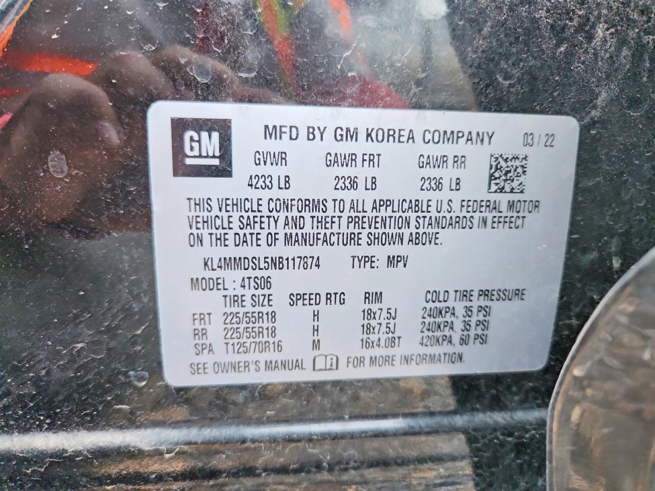 2022 BUICK ENCORE