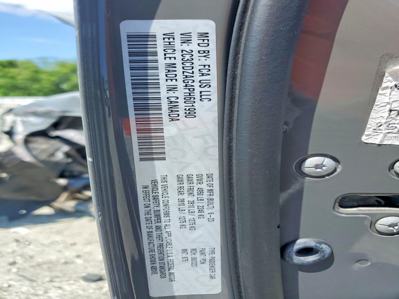 2023 DODGE CHALLENGER