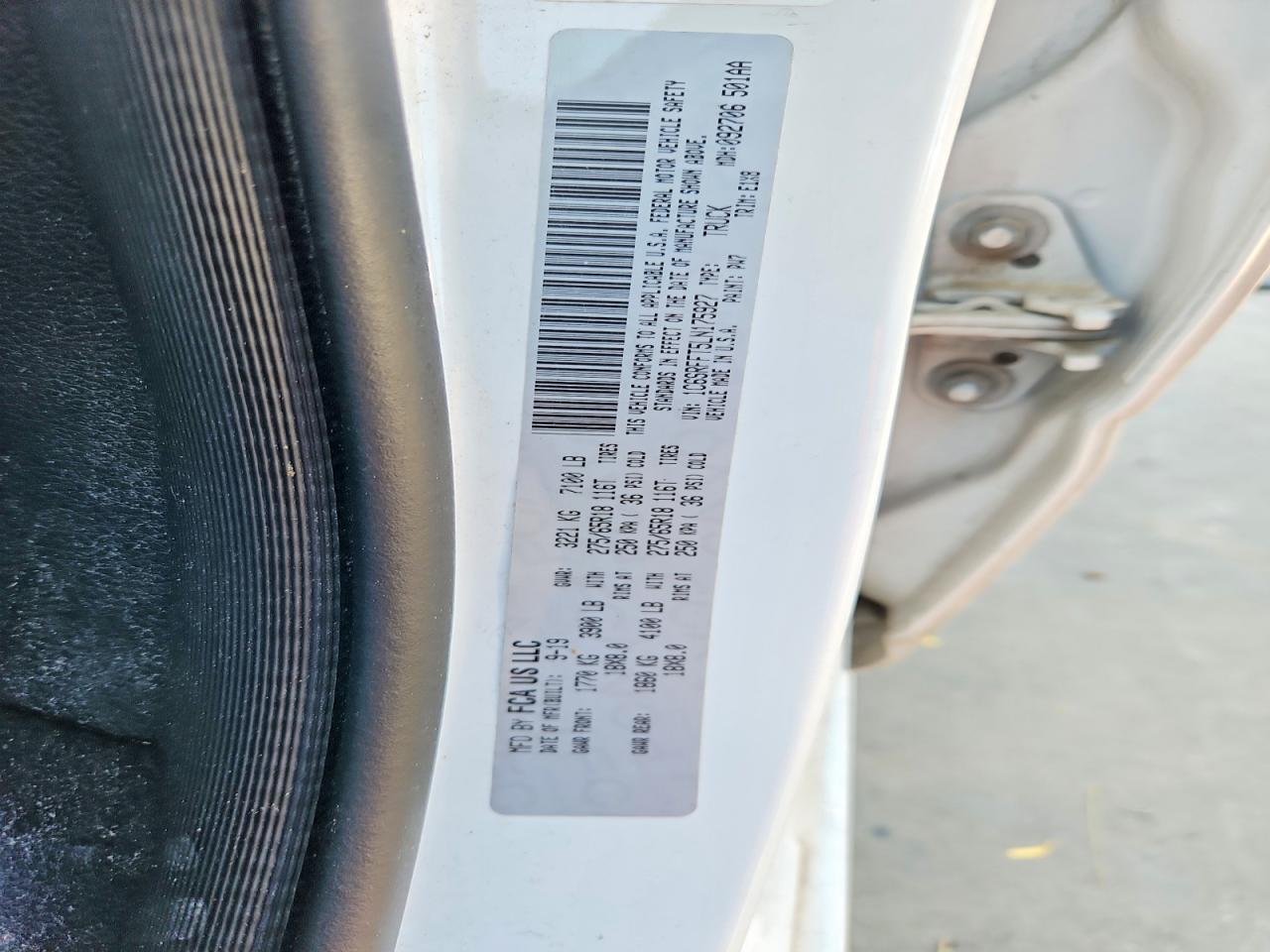 2020 RAM 1500