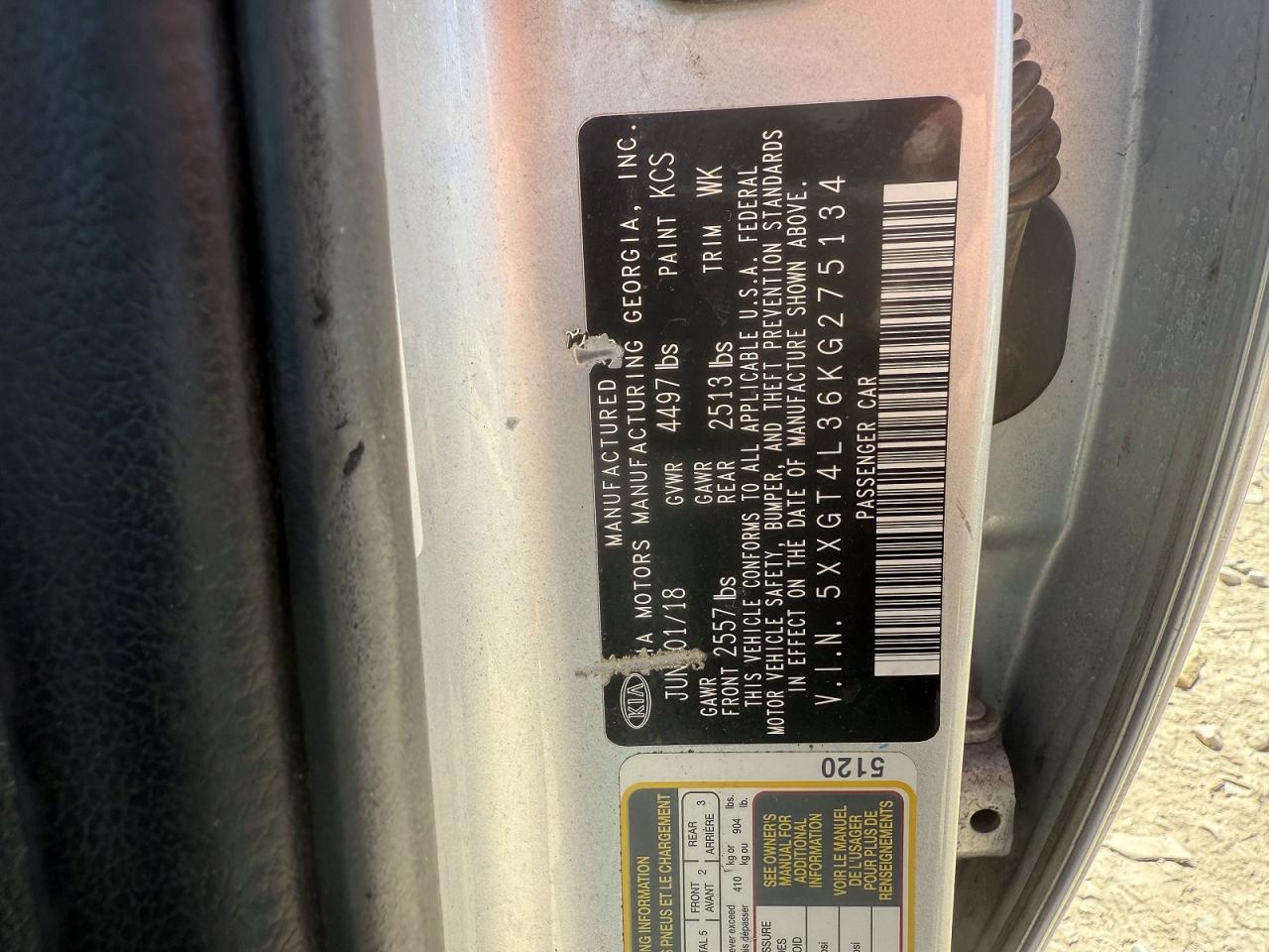 2019 KIA OPTIMA