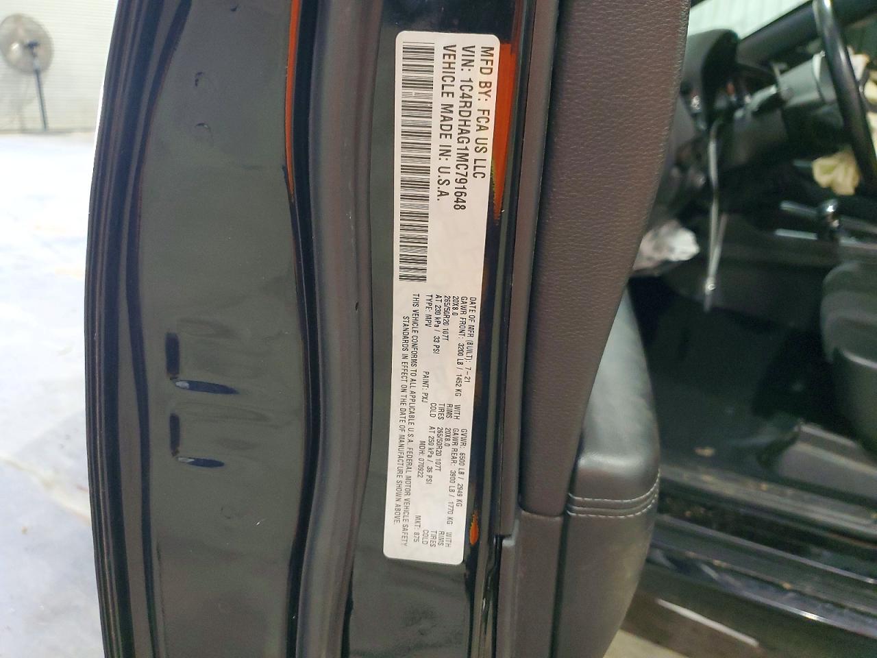 2021 DODGE DURANGO