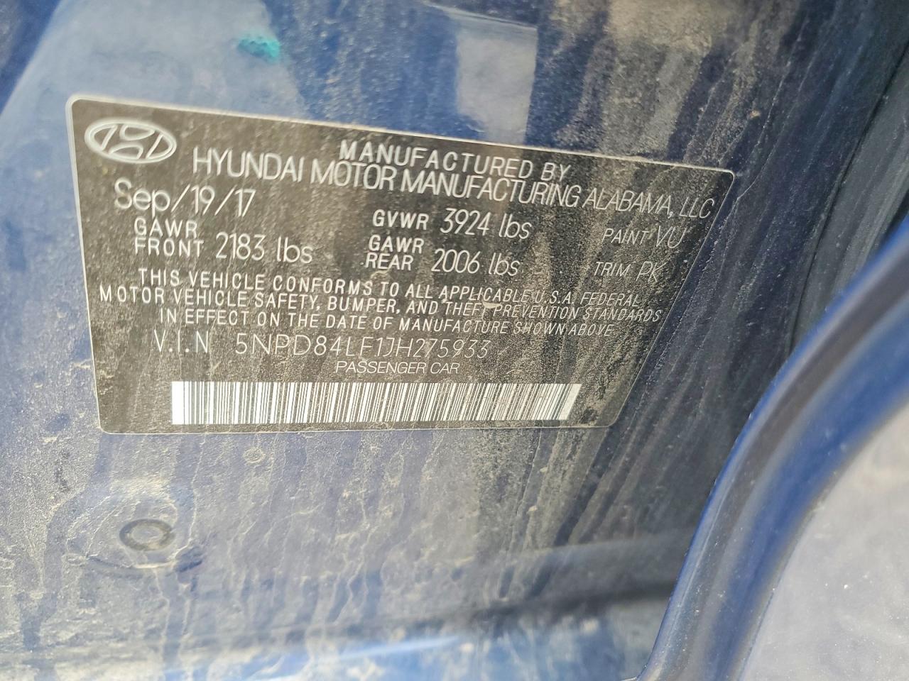 2018 HYUNDAI ELANTRA