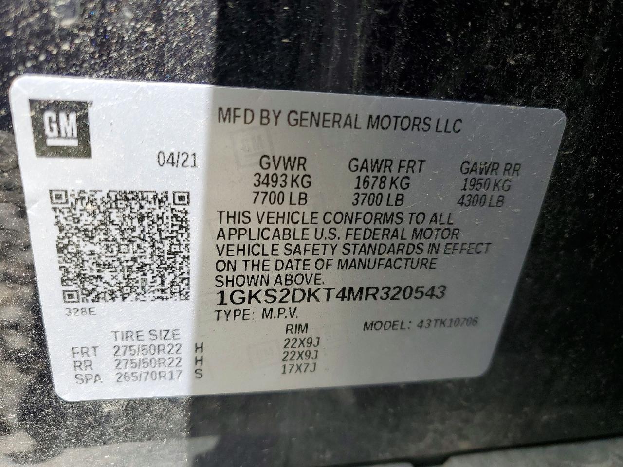 2021 GMC YUKON