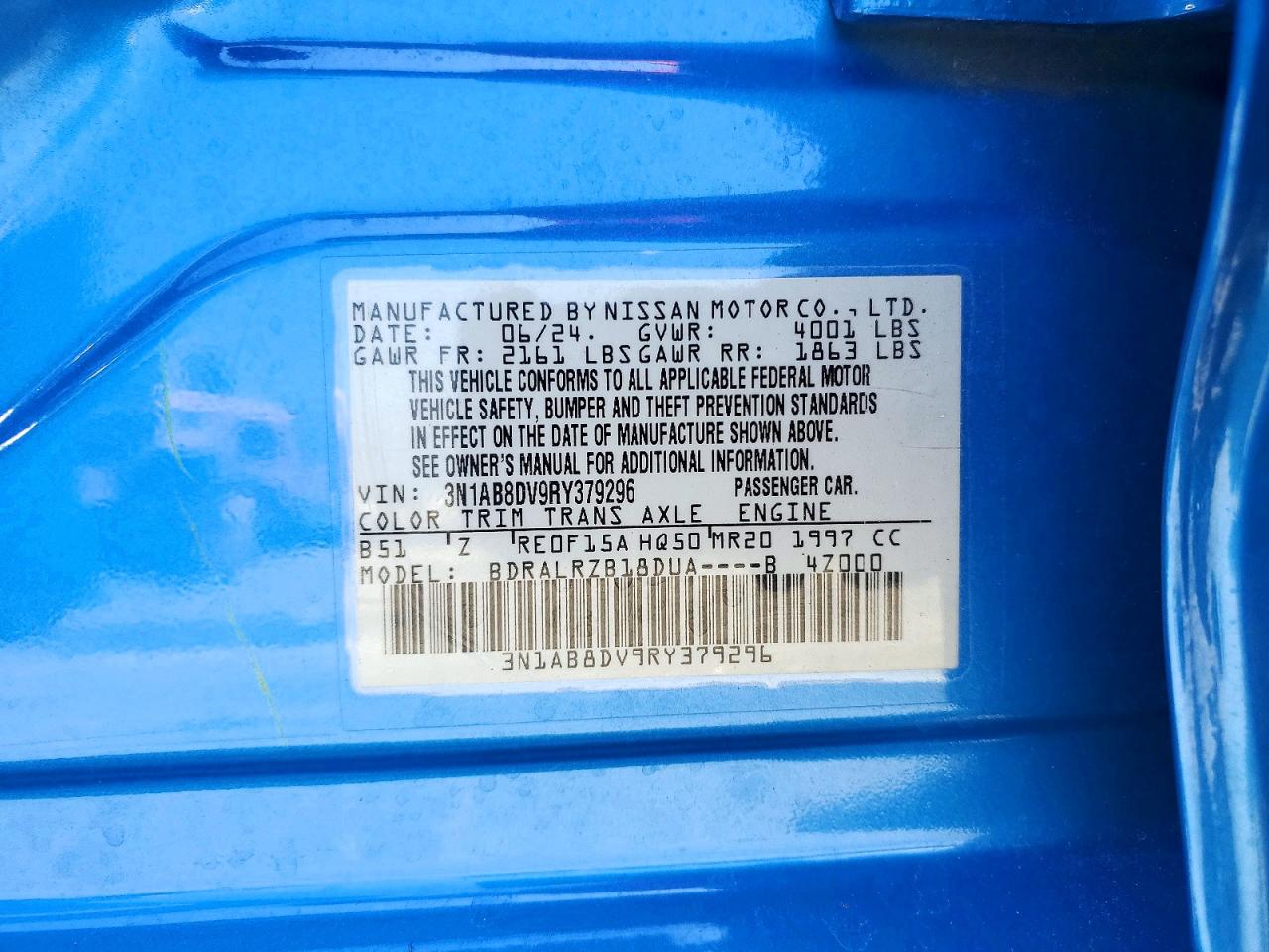 2024 NISSAN SENTRA