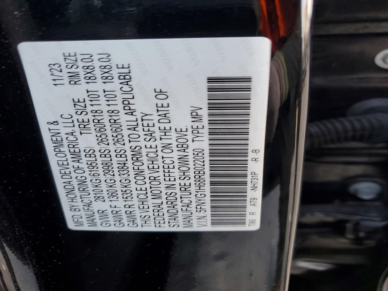 2024 HONDA PILOT