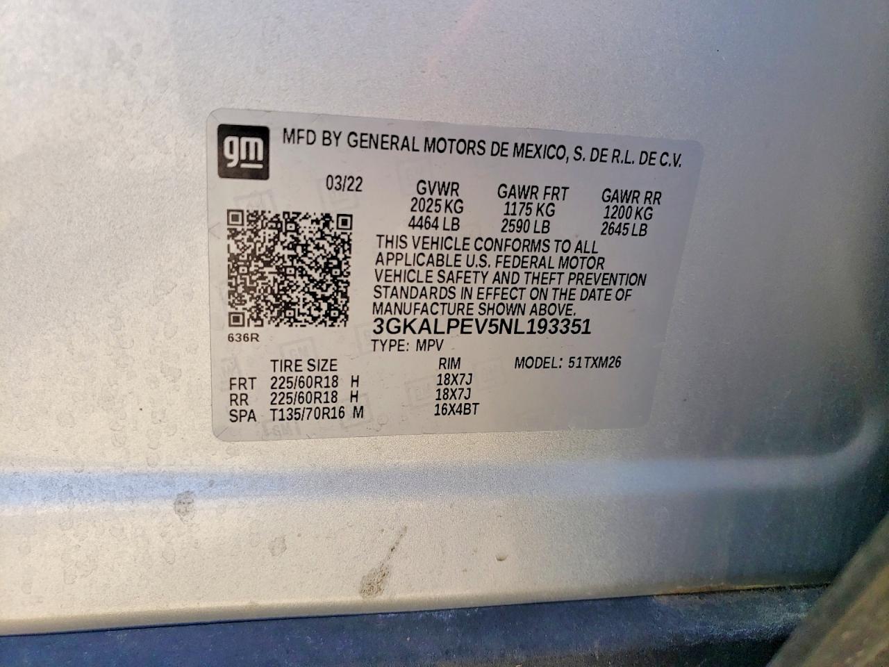 2022 GMC TERRAIN