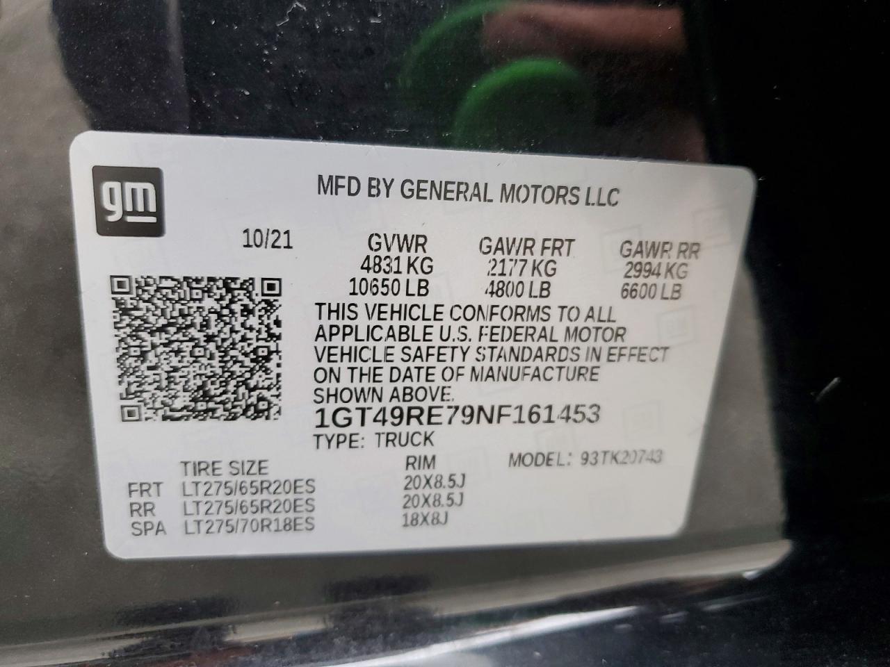 2022 GMC SIERRA
