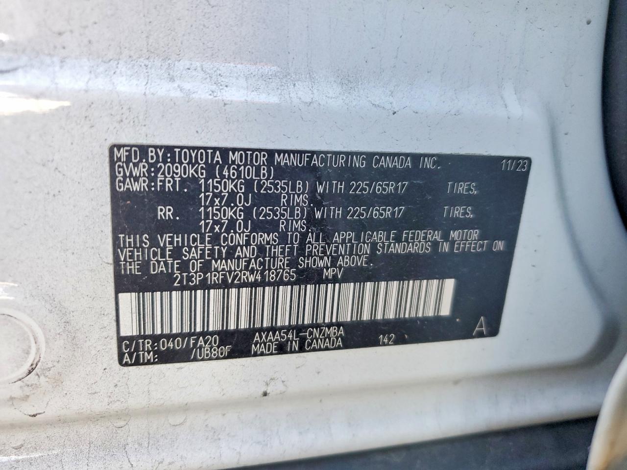 2024 TOYOTA RAV4