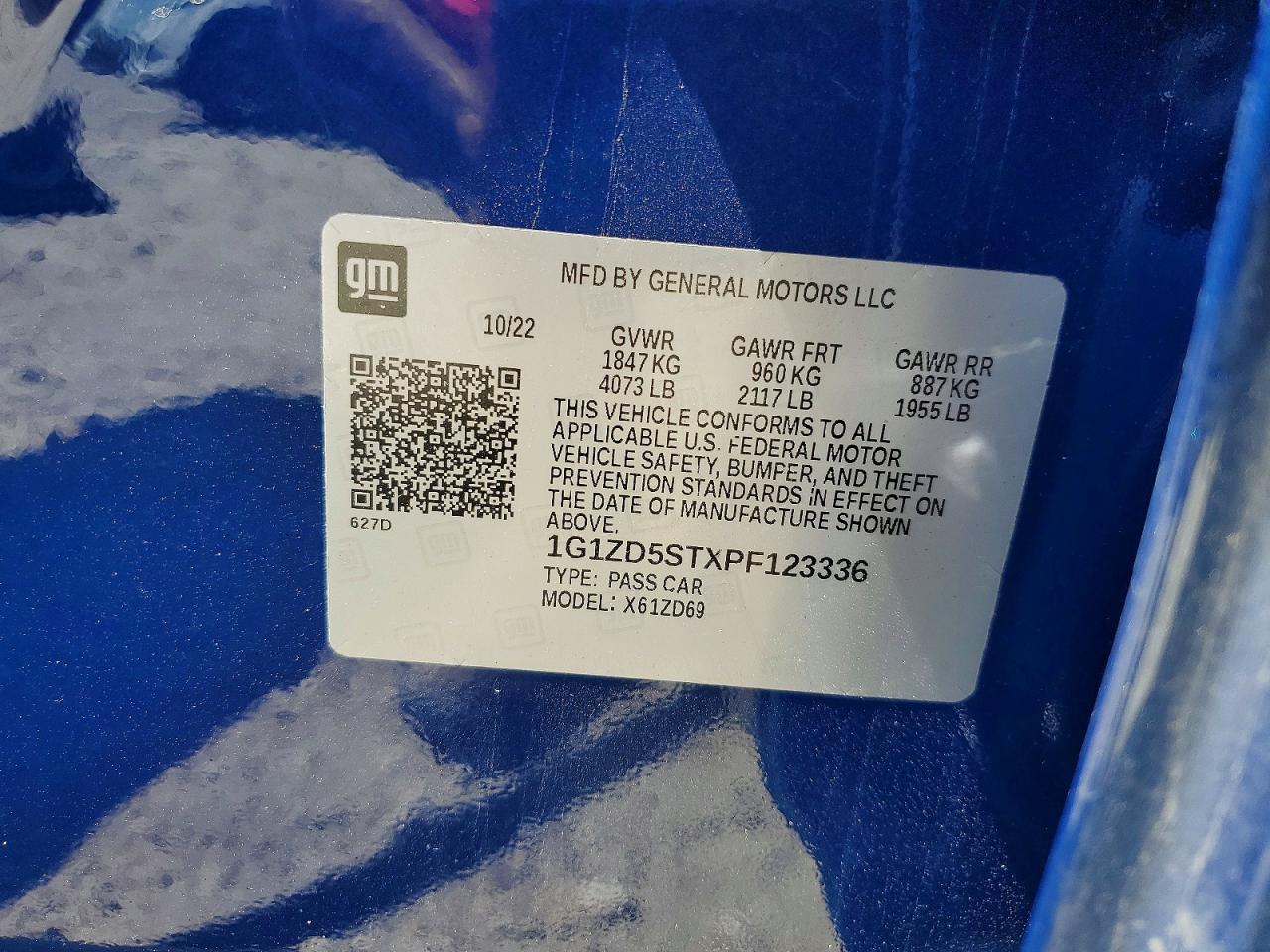 2023 CHEVROLET MALIBU