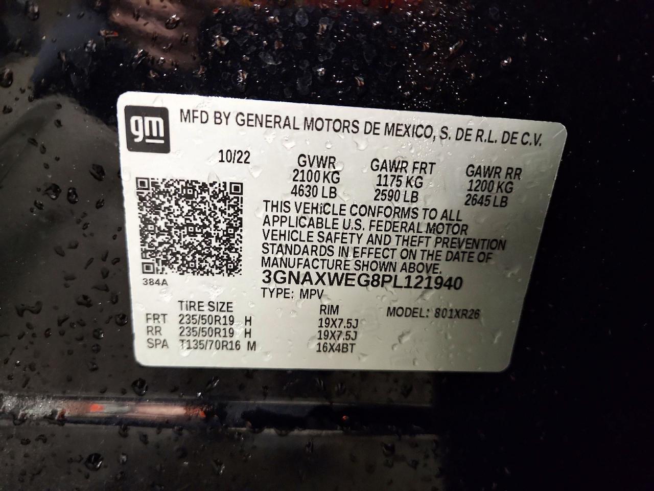 2023 CHEVROLET EQUINOX