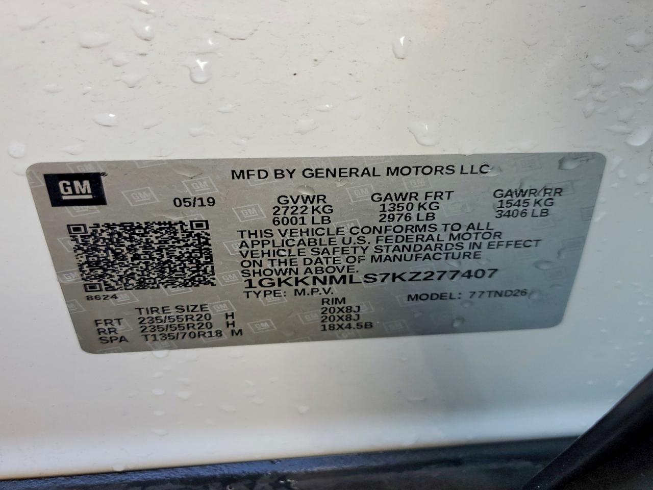 2019 GMC ACADIA