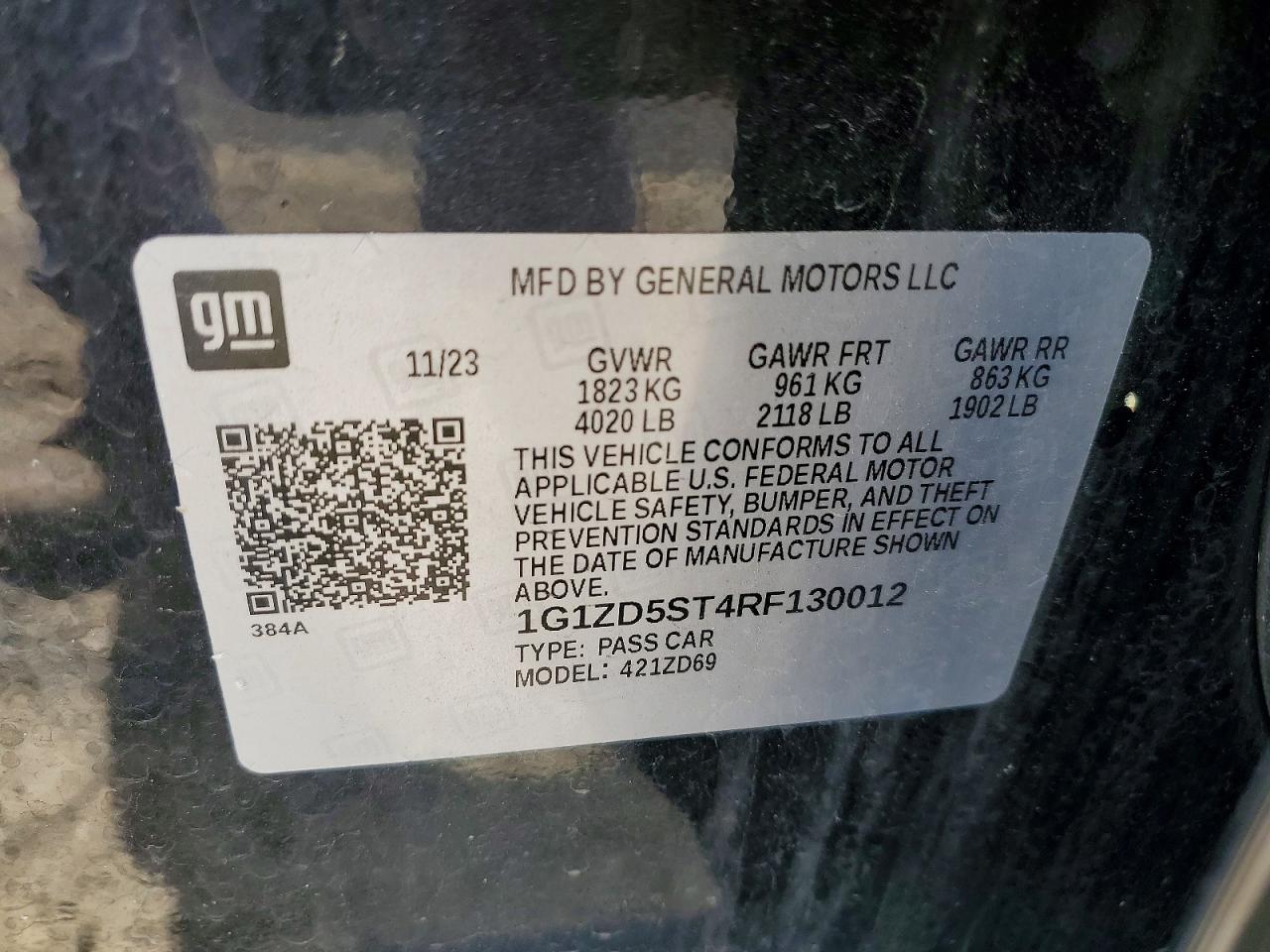 2024 CHEVROLET MALIBU