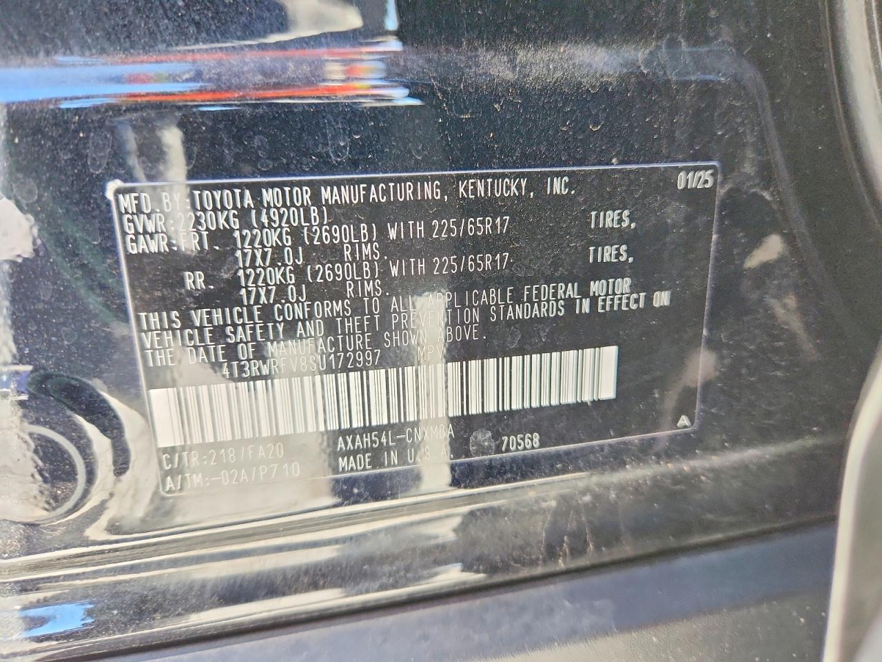 2025 TOYOTA RAV4