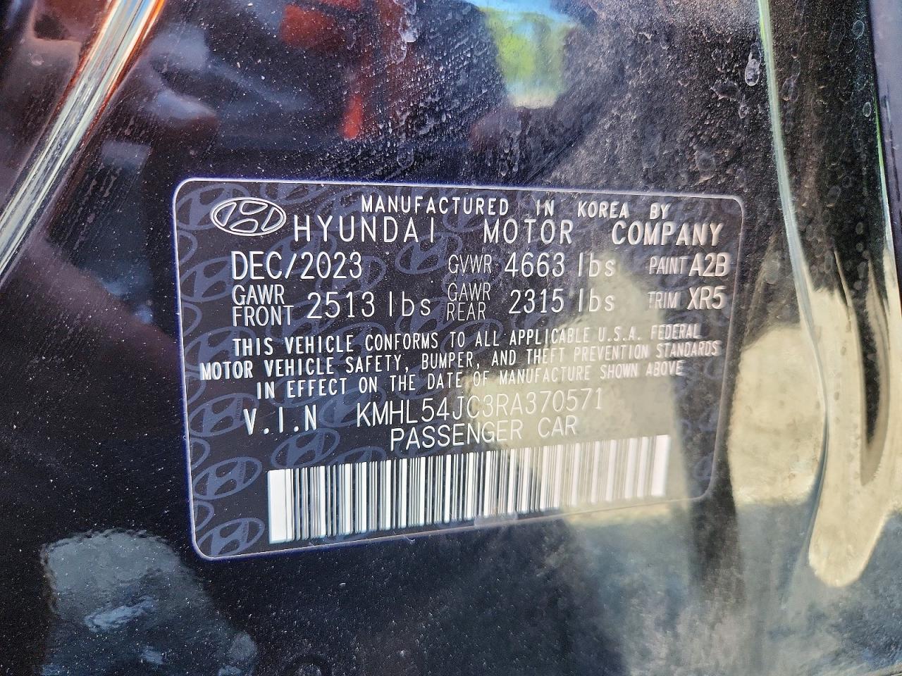2024 HYUNDAI SONATA