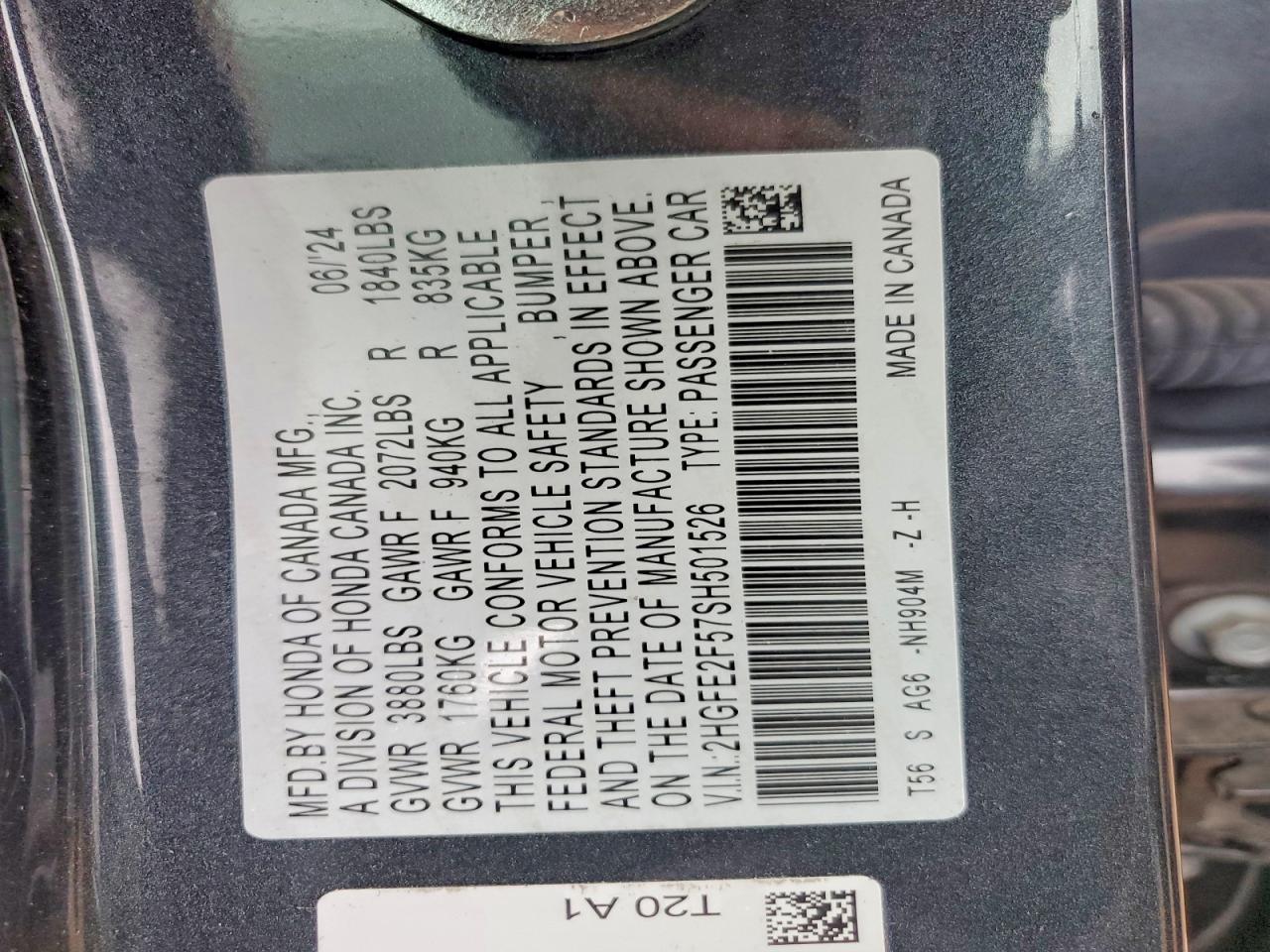 2025 HONDA CIVIC