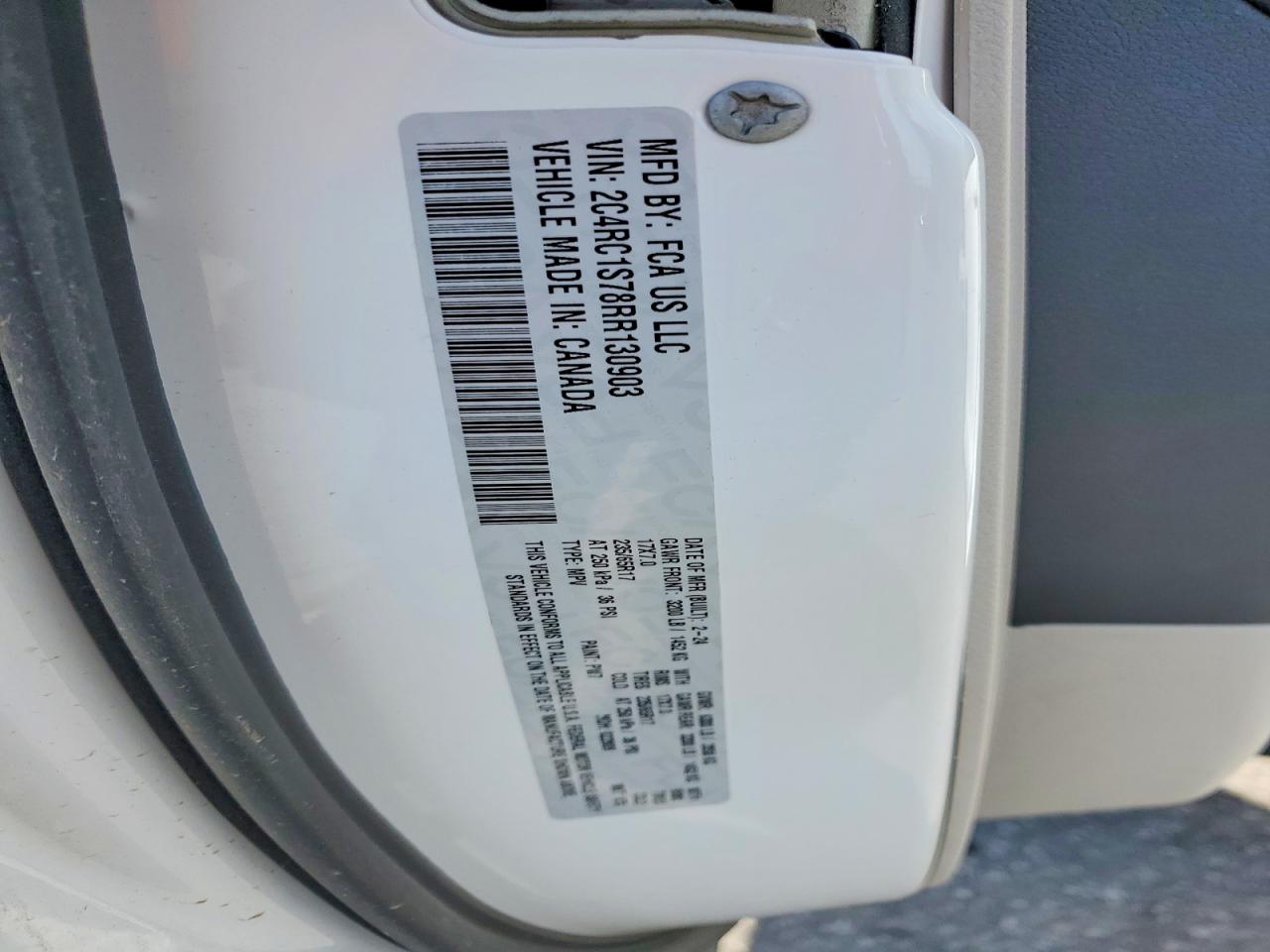 2024 CHRYSLER PACIFICA