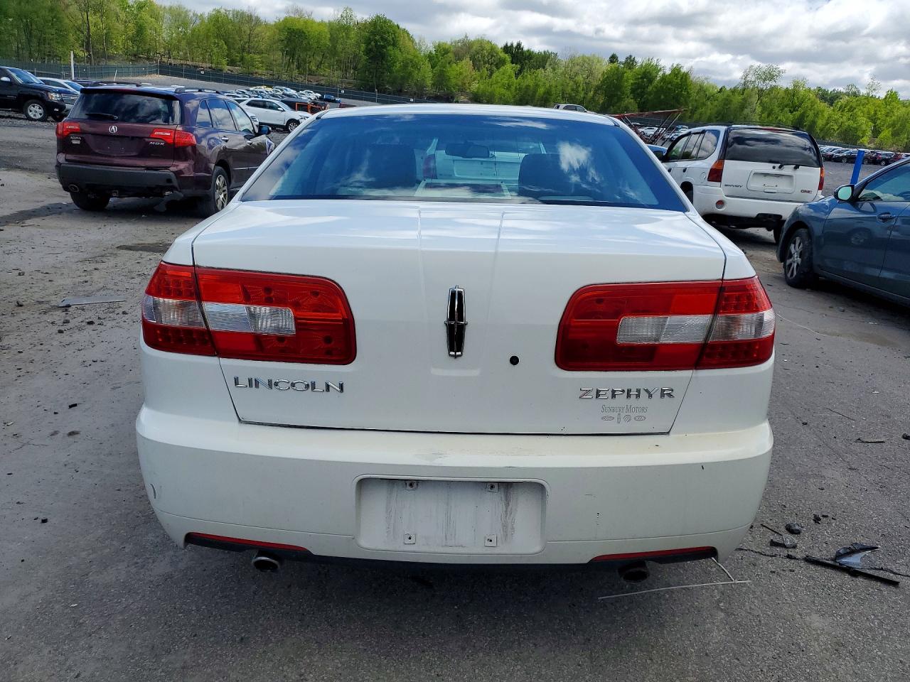 2006 LINCOLN ZEPHYR