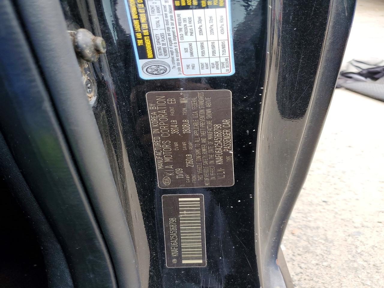 2010 KIA FORTE