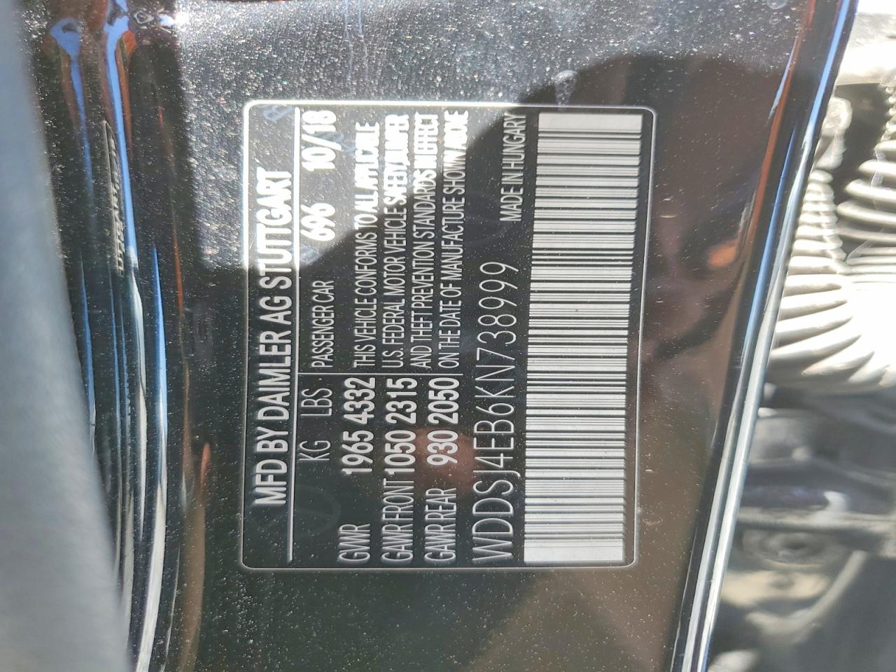 2019 MERCEDES-BENZ CLA-CLASS