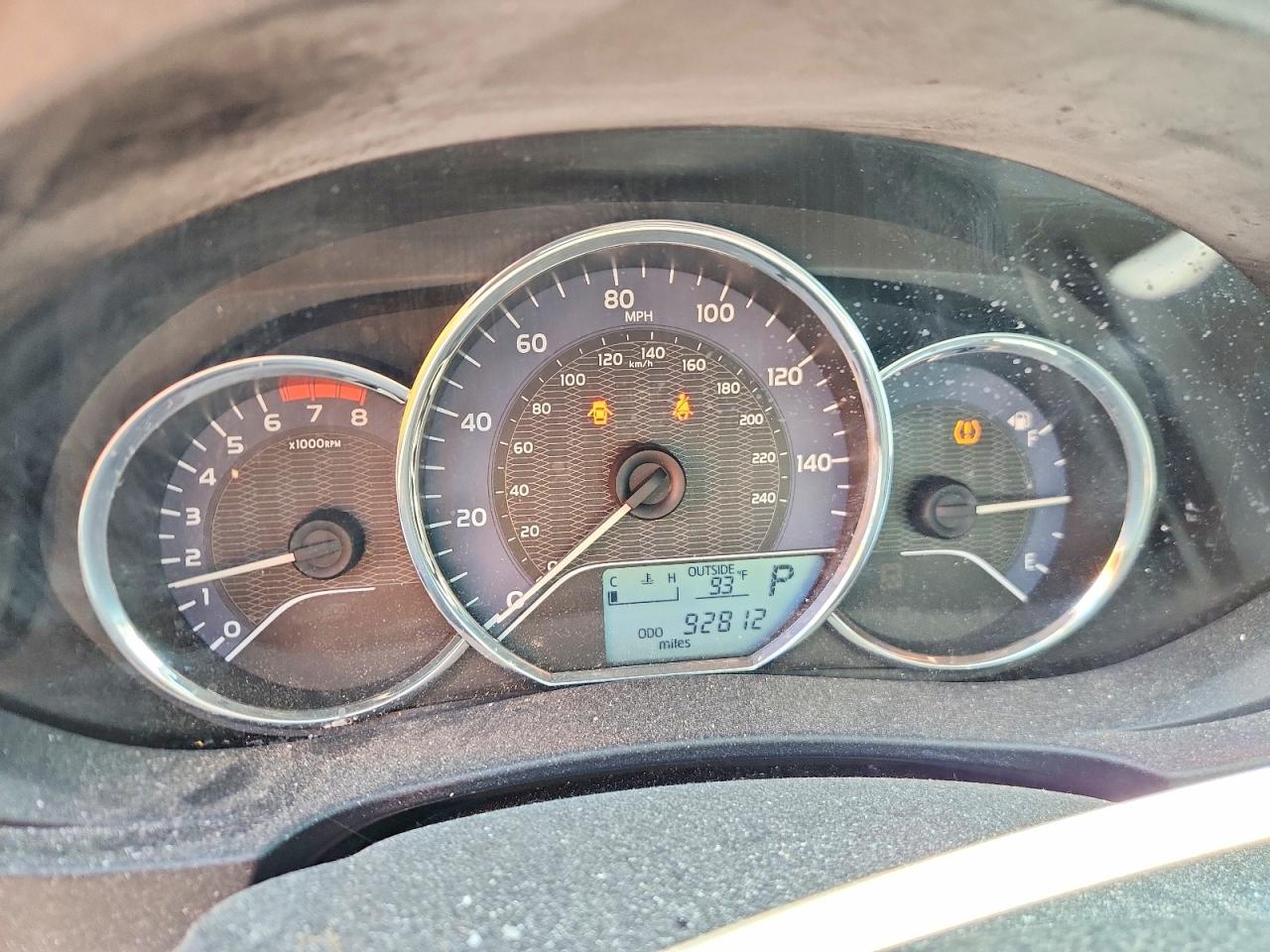 2014 TOYOTA COROLLA