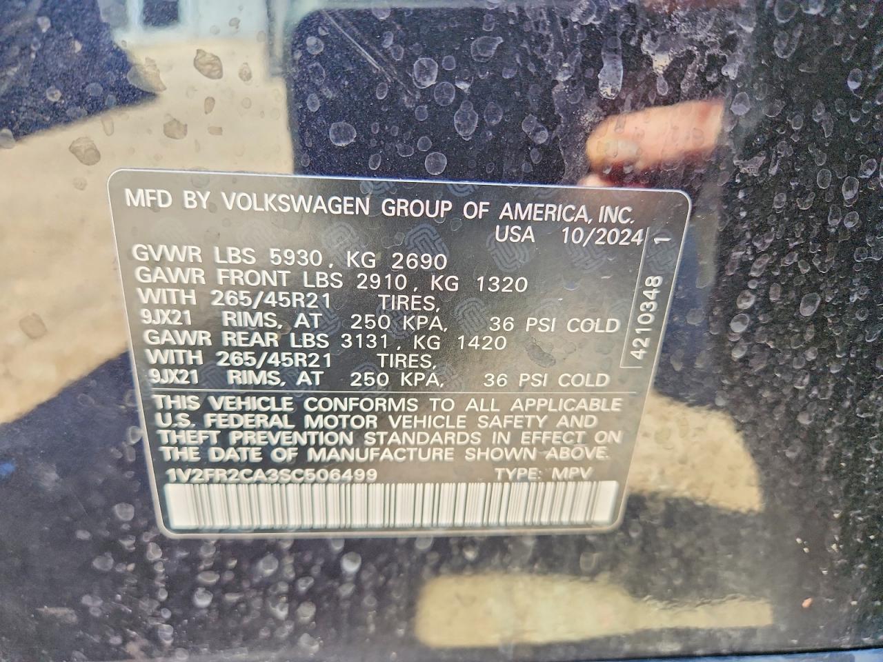2025 VOLKSWAGEN ATLAS