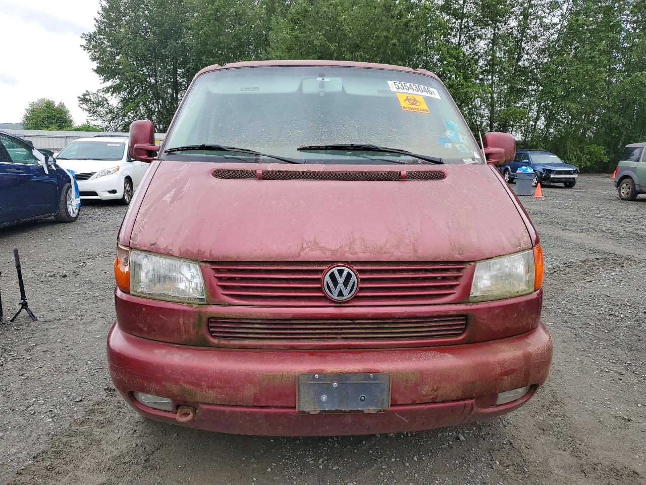 2003 VOLKSWAGEN EUROVAN